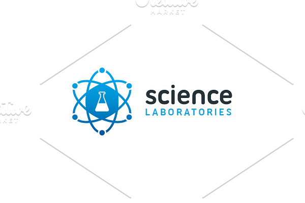 Science Laboratories / Lab Logo