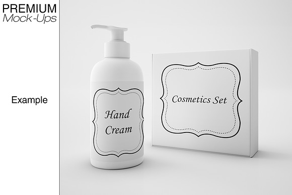 Candle, Cosmetics & Gift Boxes Set in Product Mockups - product preview 18