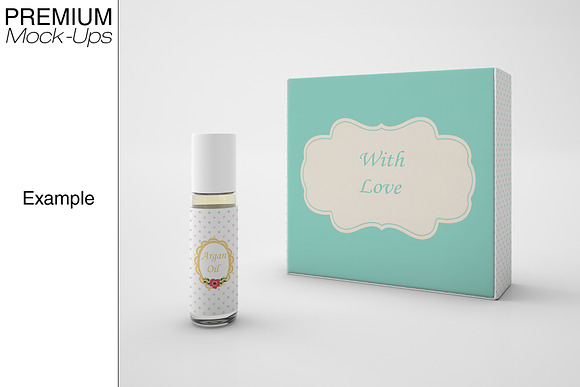 Candle, Cosmetics & Gift Boxes Set in Product Mockups - product preview 20
