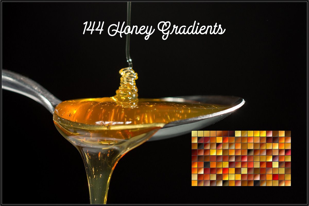 Honey Gradients in Photoshop Gradients - product preview 8