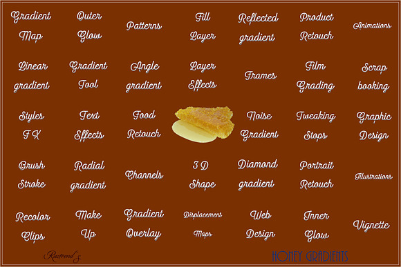 Honey Gradients in Photoshop Gradients - product preview 5