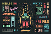Poster All You Nees Is Beer