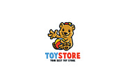 Bear Toys Store Logo