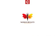 Beauty Woman Transformation Logo