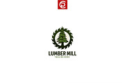 Lumber Mill Logo
