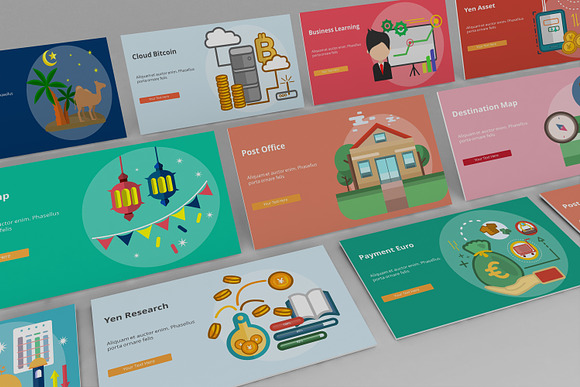 Visual Business PowerPoint Set 2 in PowerPoint Templates - product preview 1