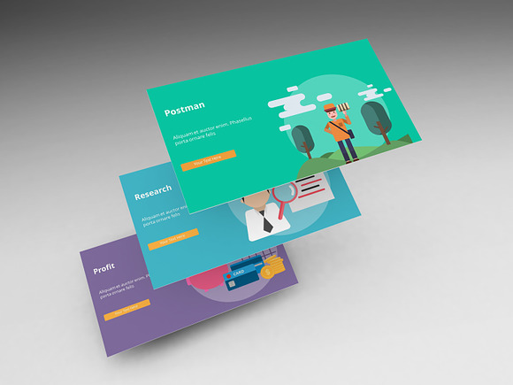 Visual Business PowerPoint Set 2 in PowerPoint Templates - product preview 10