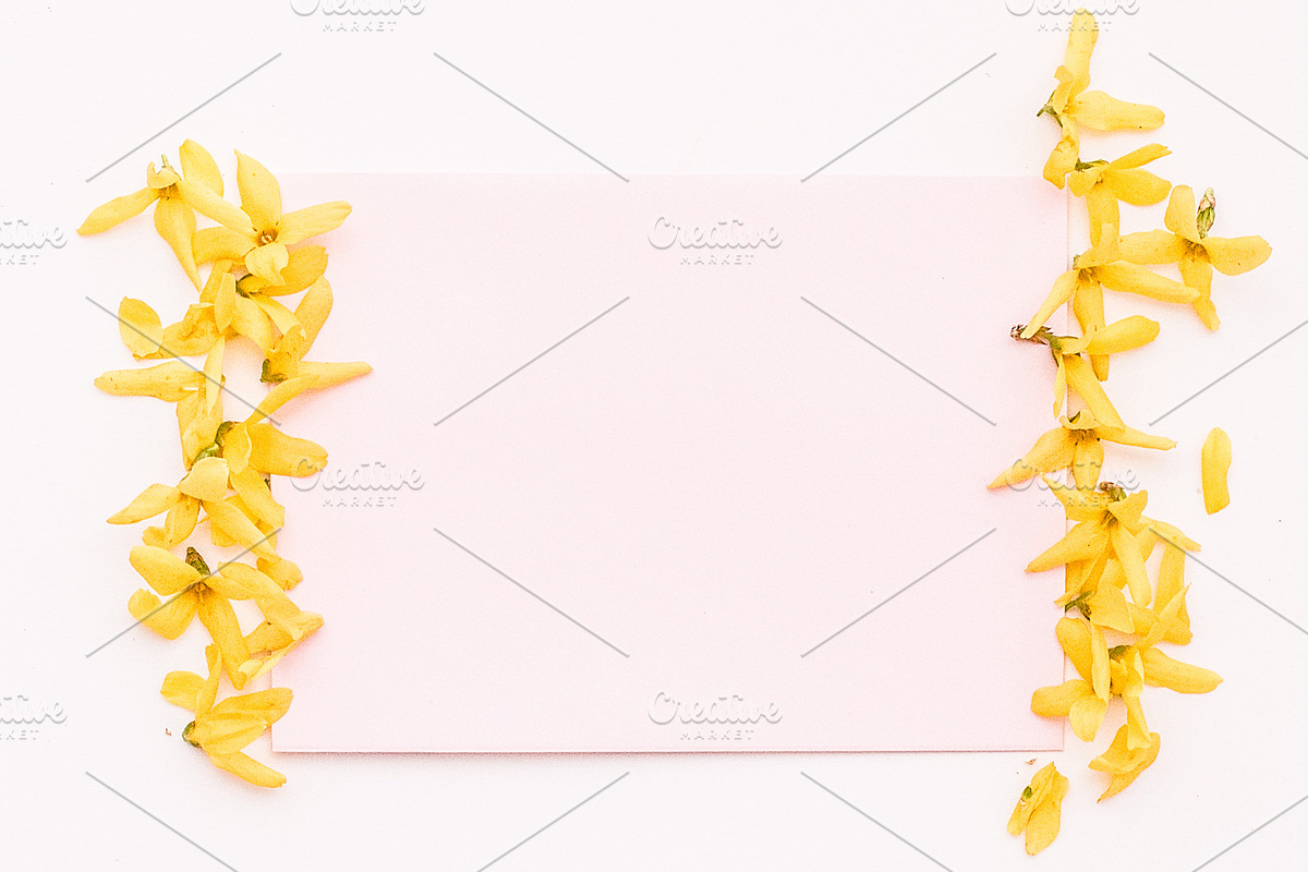 Yellow flowers and stationery in Instagram Templates - product preview 8