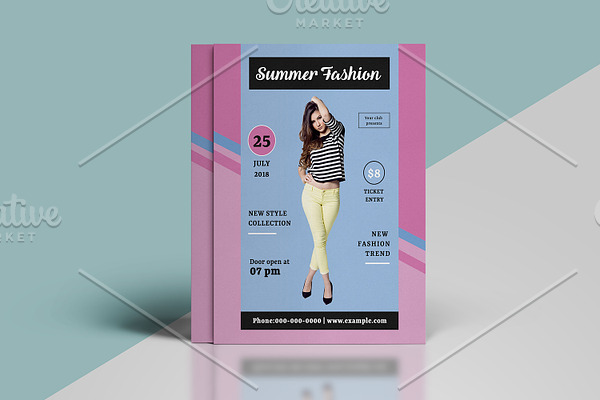 Summer Fashion  Flyer V807