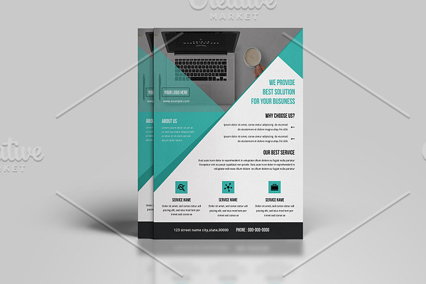 Corporate Flyer Template - V808