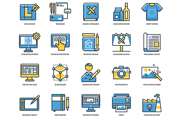 74 Design Icons in Graphics - product preview 1