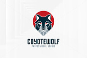 Coyote Wolf Logo Template