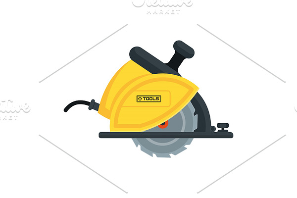 power tools circular saw icon
