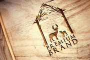 Premium Deer Logo - Vector & Mock-Up