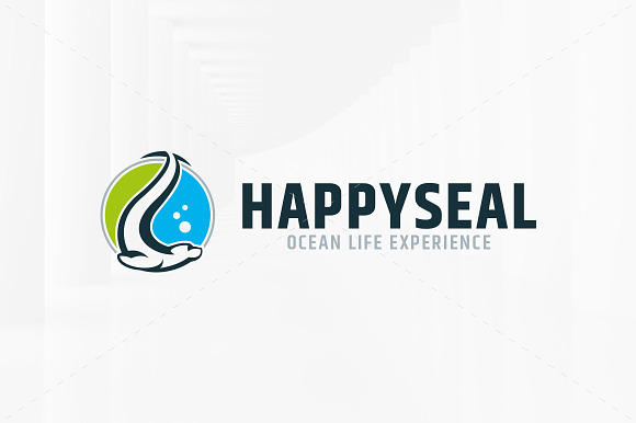 Happy Seal Logo Template in Logo Templates - product preview 1