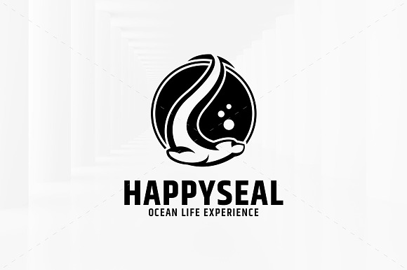 Happy Seal Logo Template in Logo Templates - product preview 4