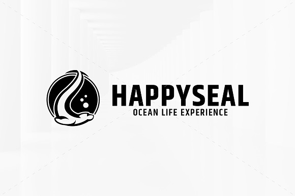 Happy Seal Logo Template in Logo Templates - product preview 5