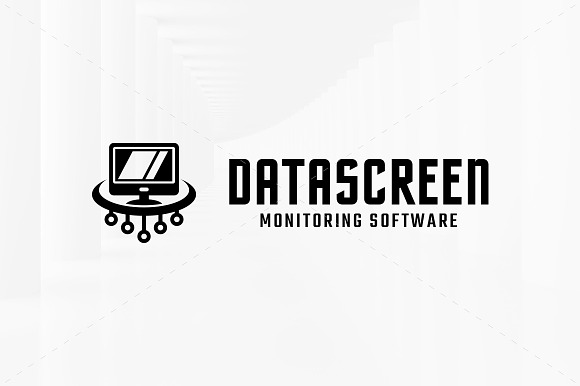 Data Screen Logo Template in Logo Templates - product preview 5