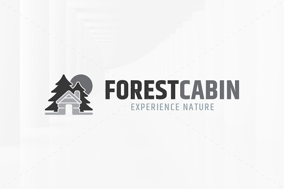 Forest Cabin Logo Template in Logo Templates - product preview 5