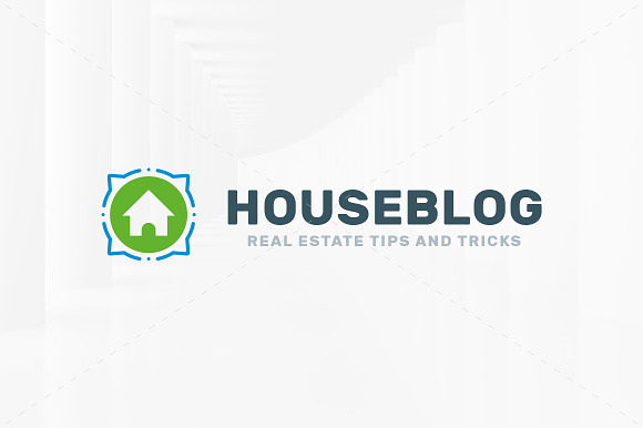 House Blog Logo Template in Logo Templates - product preview 1