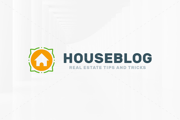 House Blog Logo Template in Logo Templates - product preview 3