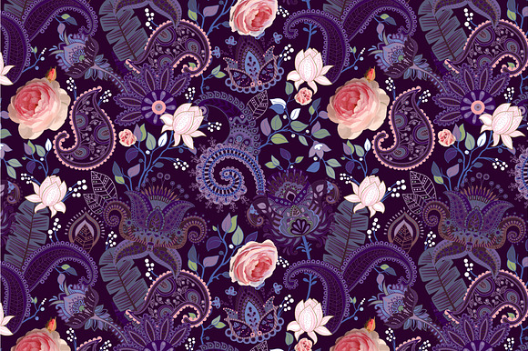 Roses and Ornamental Patterns in Patterns - product preview 2