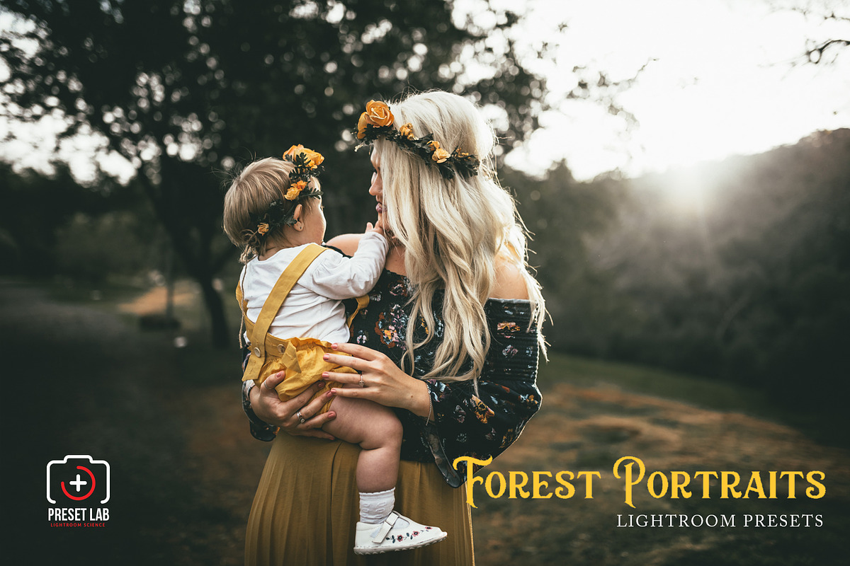 Forest Portrait for Lightroom in Photoshop Plugins - product preview 8