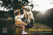 Forest Portrait for Lightroom