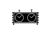 Chess clock icon 