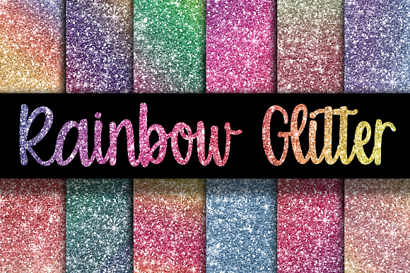 Glitter Digital Textures Bundle in Textures - product preview 2