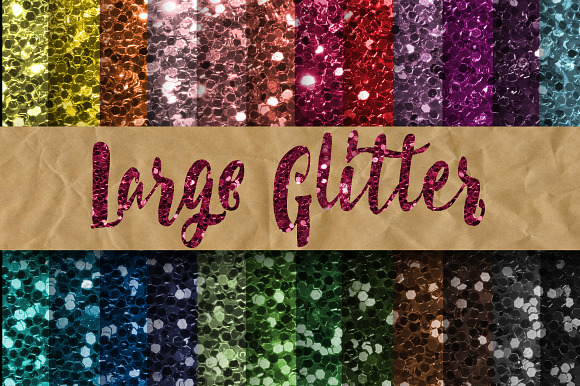 Glitter Digital Textures Bundle in Textures - product preview 3