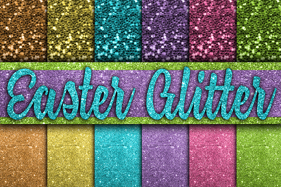 Glitter Digital Textures Bundle in Textures - product preview 9