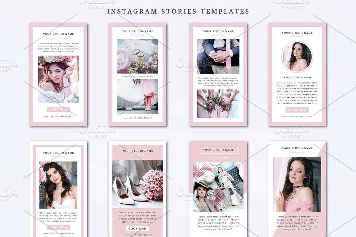 Instagram Stories Templates Set in Instagram Templates - product preview 8