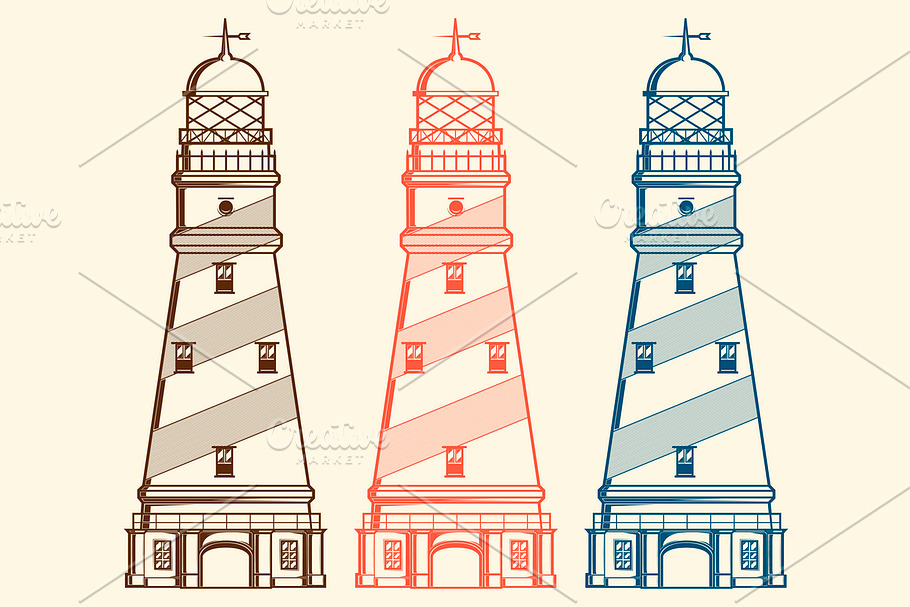 Lighthouse in Objects - product preview 8
