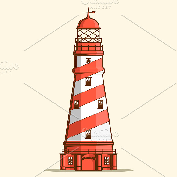 Lighthouse in Objects - product preview 1