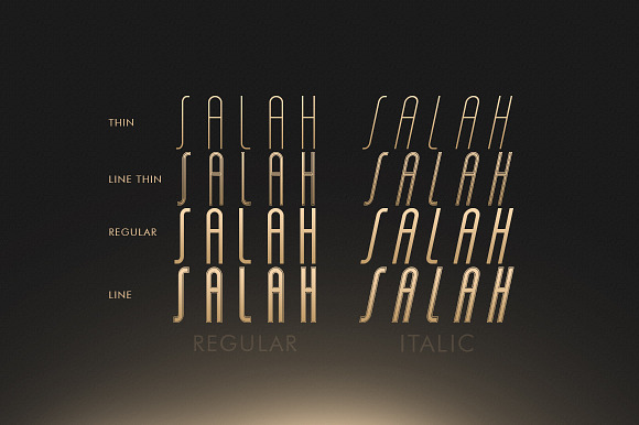 Salah Sans Serif 8 Font Family in Sans-Serif Fonts - product preview 3