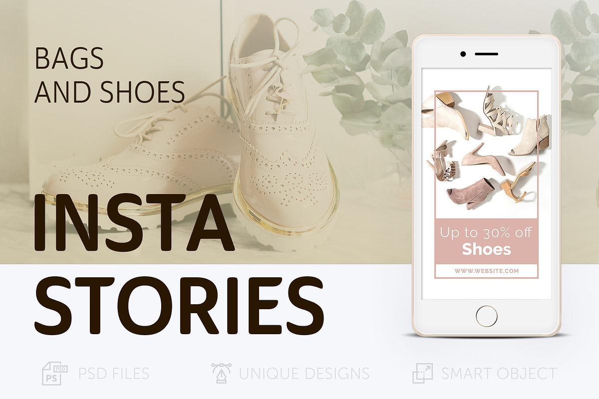 Bags & Shoes Instagram Stories in Instagram Templates - product preview 8