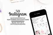 BLOGGER/LIFESTYLE Instagram Icons