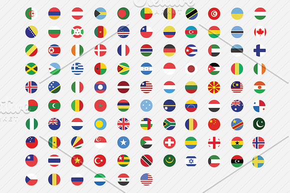 315 World Flags Set in Flag Icons - product preview 1