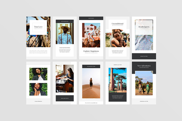Africa Instagram Stories in Instagram Templates - product preview 8