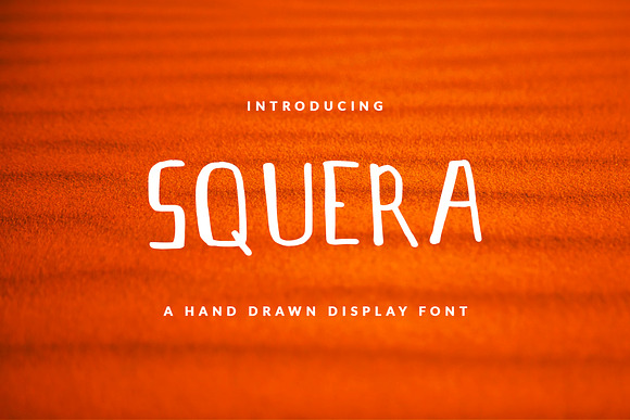 SQUERA Font For Header & Book Text in Display Fonts - product preview 1