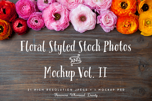 Floral Styled Photo Bundle II in Graphics - product preview 2