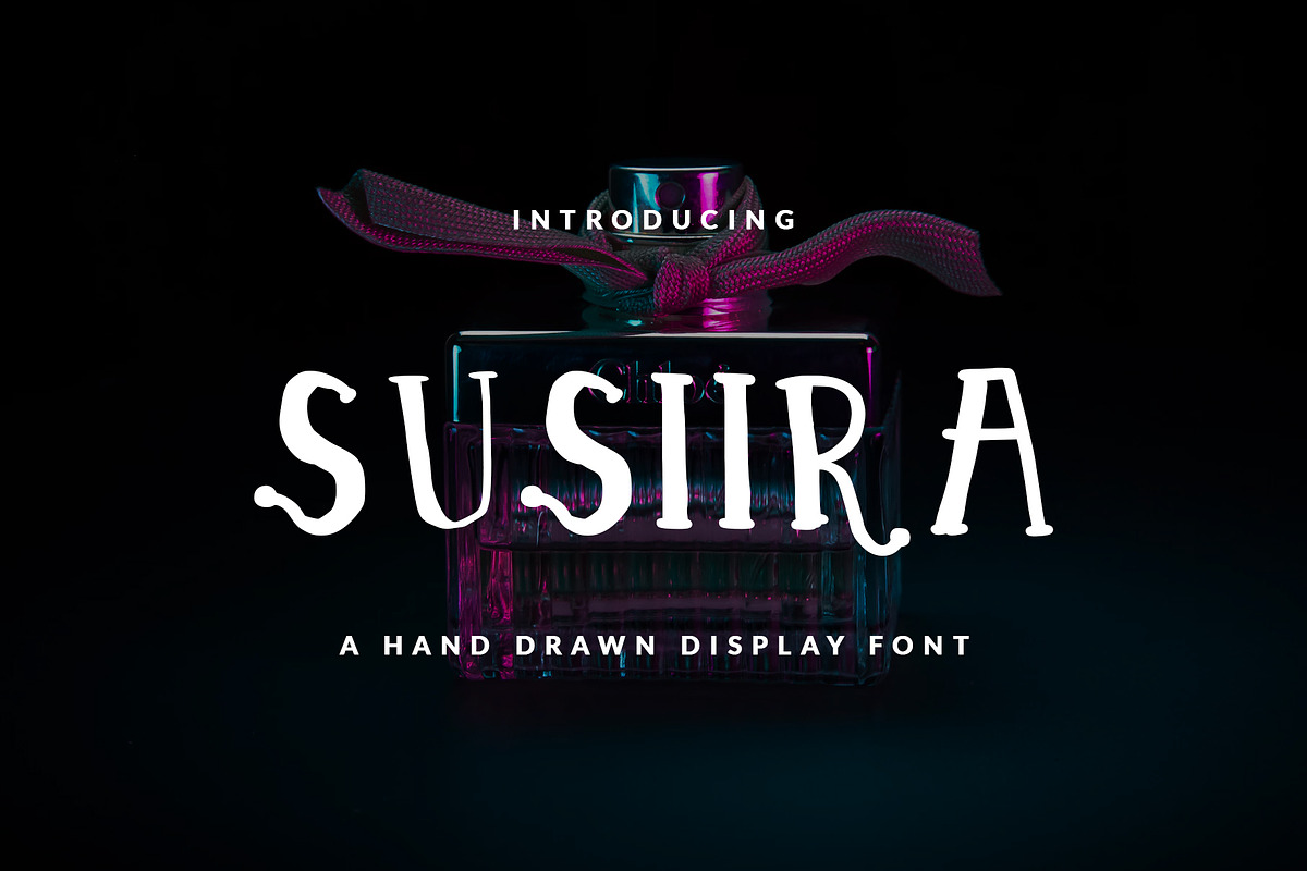 SUSIIRA FONT CHILDISH & GIRLY in Display Fonts - product preview 8