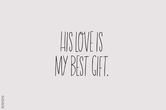 He Loves Me Skinny Font in Love Fonts - product preview 2
