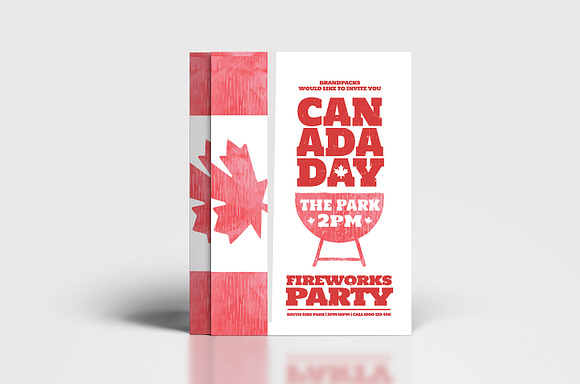 Canada Day Flyer / Poster Templates in Flyer Templates - product preview 2