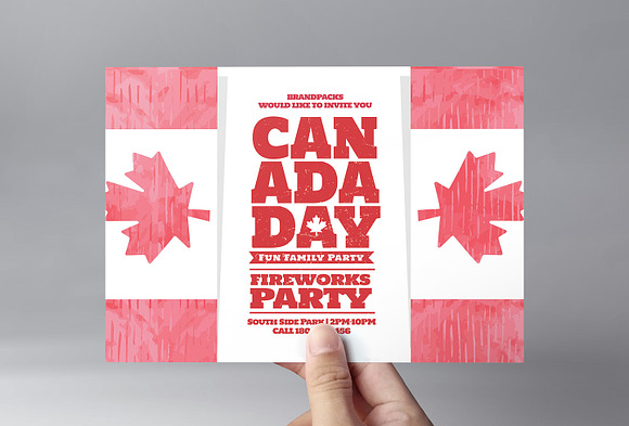 Canada Day Flyer / Poster Templates in Flyer Templates - product preview 3