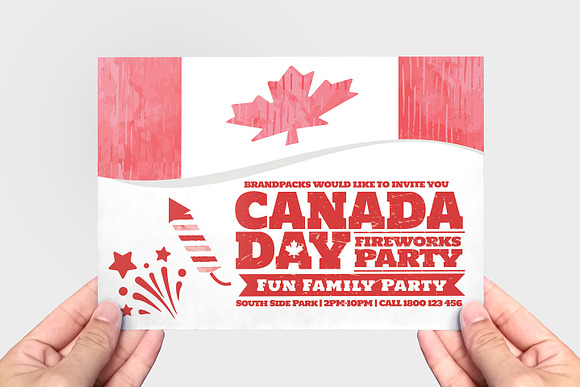 Canada Day Flyer / Poster Templates in Flyer Templates - product preview 4