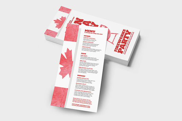 Canada Day Flyer / Poster Templates in Flyer Templates - product preview 7