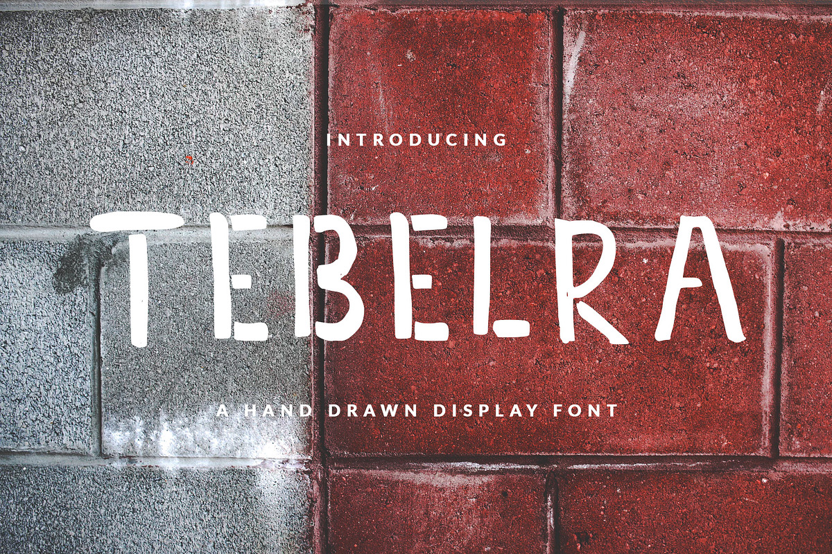 TEBELLRA FONT Heading & Bold in Display Fonts - product preview 8