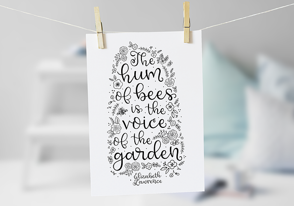 Honey Bumbles, a curly round script in Script Fonts - product preview 3